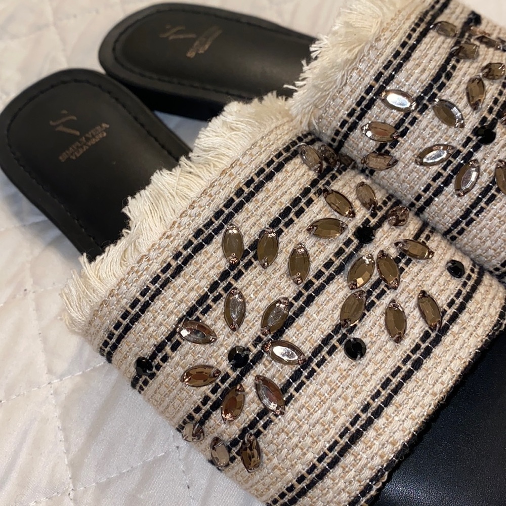 NEW Simply Vera Vera Wang Charden Slide Sandals - Picture 4 of 5